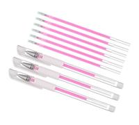 Cabilock Pink Plastic Tattoo Eyebrow Pen Set 3pcs for Marking and Positioning, Easy to Use Professional Brow Mapping for Women and Artists