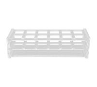 Cabilock Place Acrylic Cuvette Storage Rack Tube Holder for Laboratory Use Stable Reusable Organizer for Biology Chemistry Research Sample Management