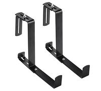 Cabilock Plant Supports Adjustable Stand 1 Pair Iron Planter Box Bracket Balcony Railing Flower Pot Holders Plant Hangers Outdoor Flower Window Box Hanging Brackets Outdoor Planters Plant Stand