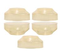 Cabilock Plastic Detector Dust Cover 5Pcs for Household Alarm Protection Cooking and Fire Safety 4.13X4.13X1.57In