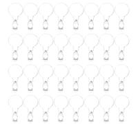 Cabilock Plastic Earring Bails and Necklace Charm Bails Sturdy and Will Not Flex or Bend 200pcs for DIY Jewelry Making for Earrings and Necklaces Art Projects