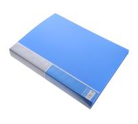 Cabilock Plastic File Organizer Receipt Organizer Folder A4 Document Classification 60-Page Capacity Simple Stylish Design Craftsmanship for Home and Office