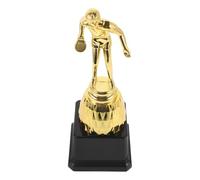 Cabilock Plastic Golden Table Tennis Trophy Award Large Ping Pong Sports Competition Prize Cup for Event Ceremony Winners, School and Office Decoration