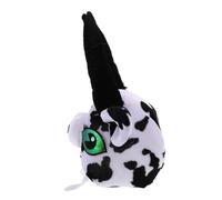 Cabilock Plush Cow Hat Cute Cartoon Animal Headdress for Soft Animal Themed Photo Prop for Roleplay Lightweight Stage Performance Accessory Fun Social Media Costume