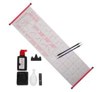 Cabilock Portable Artistic Precision Chinese Calligraphy Brush Set with Inkstone and Water Writing Paper and Easy to Clean Brushes for Beginners, for Japanese Painting and Travel