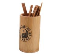 Cabilock Portable Bamboo I Ching Fortune Telling Sticks for Accurate Divination and Feng Shui Learning Lightweight Chinese Wishing Bucket Kit for Quick Decision Making and Cultural