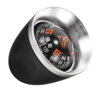 Cabilock Portable Car Dashboard Compass Ball for Vehicle and Boat with Direction Orientation and Adhesive Base, Black Abs and Acrylic Sphere, for Anywhere the Beaten Track Takes You