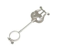 Cabilock Portable Clarinet Sheet Music Clip Iron Holder with Strong Clamping Force and Wear-resistant Silver Finish for Practice and Performance