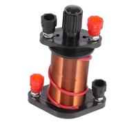 Cabilock Portable Electromagnetic Coil Teaching Equipment Experimental Coil for Physics Lab Demonstration of Magnetic Field and Electromagnetic Induction in School and Research