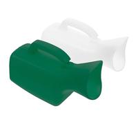 Cabilock Portable Female Urine Bottles 2Pcs 1000Ml Emergency Urinal Bedpan for Disabled Elderly Patients Home Care
