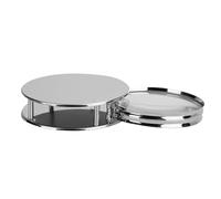 Cabilock Portable Foldable round 20x Magnifier with Metal Protective Case and Optical Glass Lens for Reading, Jewelry Inspection, and Home Use, Easy to Carry Magnifying Loupe for Boys