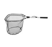 Cabilock Portable Foldable Silicone Fishing Drop Net with Aluminum Alloy Frame, Lightweight Minnow Seine for Bass, Trout, Crab, and Outdoor River Fishing