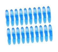 Cabilock Portable Foldable Toothbrushes 20Pcs with Soft Bristles, Lightweight Plastic Manual Brushes for Outdoor Activities and Travel Essentials