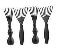 Cabilock Portable Hair Brush Cleaner Tool and Hair Brush Remover for Airbag Combs and - Compact Plastic Cleaning Rake for Women Men Detangling Dirt Removal at Home Or on The Go