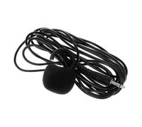 Cabilock Portable Mini Microphone for Saxophone and Flutes with High Fidelity Sound Quality and Versatile Design, Wired Black Abs Plastic Instrument Mic for Professional Orchestra