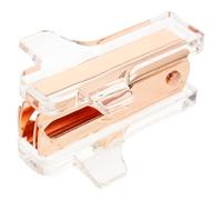 Cabilock Portable Mini Staple Remover Rose Gold Multi-use Nail Extractor Tool for Office School Home Desk Staple Puller for Smooth Document Removal