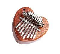 Cabilock Portable Mini Thumb Piano Kalimba with 8 Notes, Lightweight Iron Material, round Shape, Special Style, Easy to Carry Music Instrument for Beginners and Home Play