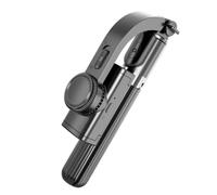 Cabilock Portable Multipurpose Phone Tripod Gimbal Stabilizer with Abs Material and Simple Operation for Live Streaming, Hand-held Mobile Phone Stabilizer with 450mah Battery and Tripod