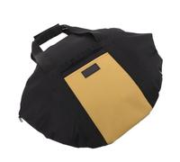 Cabilock Portable Outdoor Cast Iron Skillet Bag with Handle Heavy-Duty Oxford Fabric Storage Case for Maifan Stone Grill Pans Up to Space-Saving Camping and BBQ Cookware Organizer