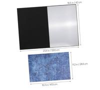 Cabilock Portable Photography Backdrop Kit with Multiple Textured Patterns for Food and Jewelry Photoshoots Lightweight and Compact Photo Backgrounds for Studio and Location Use
