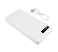 Cabilock Portable Self-Control Timer Lock Box for Phones with Abs Material and Habit-Building Function, White Phone Locker Box for Students and Office Use