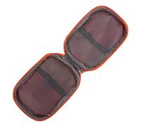 Cabilock Portable Small Medical Storage Bag with Clear Compartments and Labels Travel Medicine Organizer for Outdoor Home and Emergency Use Health Pouch for Fast Access
