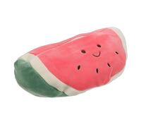 Cabilock Portable Watermelon Shape Tissue Box Holder with Large Capacity Plush Material, Easy to Carry Napkin Dispenser for Daily Needs and On-the-go Use