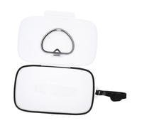 Cabilock Portable Wipes Dispenser Box Reusable Travel Wipe Holder with Sealing Design for Moisture Retention Lightweight Tissue Container for Home Stroller Dining Table Use