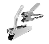 Cabilock Practical Nut Peeler and Nut Cracker Plier Set 2 Pcs Stainless Steel and Silver Easy to Operate and Protect Teeth Suitable