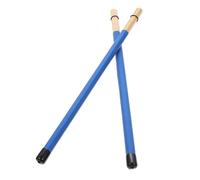 Cabilock Professional Bamboo Drumsticks Percussion Mallets Crisp Sound Uniform Quality for Drum Kits Musicians Beginners Blue