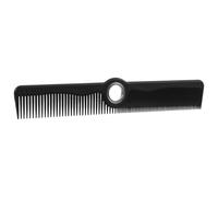 Cabilock Professional Hair Cutting Comb with Rotating Spinner for Men and Hairstylists, Black Tpr Material, Easy Cleaning and Comfortable Haircutting Tool for Salon and Home Use