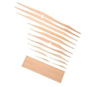 Cabilock Professional Spruce Guitar Bracing Kit Acoustic Guitars Internal Brace Soundboard Support 15.13x0.59x0.35in Structural Stability Enhancement Effortless Installation