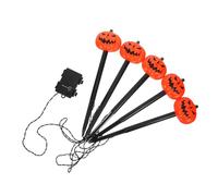 Cabilock Pumpkin Patch Lanterns Outdoor Led Halloween Lights for Walkway Garden Decorations Landscape Pathway Stake Lights for Halloween Party
