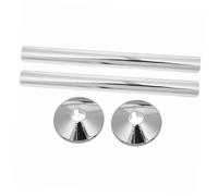 Cabilock Radiator Pipe Covers Plastic Clip Heating Pipe Collars for Central Heating Decorative Radiator Tube Sleeves for Bathroom Home Improvement