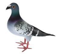Cabilock Realistic Artificial Feathered Pigeon Foam Bird Decoration for Garden Balcony Miniature Ornamental Dove with Fine Craftsmanship Compact Home Statue for Bonsai Display