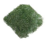 Cabilock Realistic Artificial Flowers Model with White Plastic and Nylon Grass Tufts Low Maintenance and Fade Resistant Vegetation Model Tuft for Outdoor