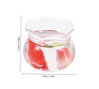 Cabilock Realistic Miniature Dollhouse Fish Tank with Koi Fish Small Aquarium Decor Low Maintenance Small Animal Figurines for Dollhouse Accessories and Desktop Decorations