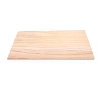 Cabilock Rectangular Hardwood Wood Plank for DIY Furniture Projects Smooth Unfinished Wood Board for Engraving Painting Sturdy Wooden Panel for Wardrobe Shelving and Crafting