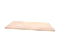 Cabilock Rectangular Unfinished Solid Wood Board for DIY Furniture Projects Versatile Wooden Plank for Home Decor and Crafting Hardwood Material for Shelving and Cabinet Making