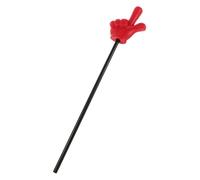 Cabilock Red Hand Pointer Stick Lightweight Plastic Finger Gesture Classroom Teaching Aid for Teachers Interactive Games Parties Dance Performances