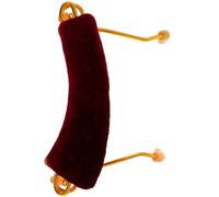 Cabilock Red Yin Violin Shoulder Rest 4/4-3/4 Adjustable Comfortable Violin Playing Support Accessory for Full Size and Half Size