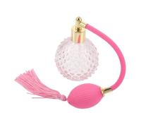 Cabilock Refillable Glass Perfume Atomizer Bottle with Fine Mist Spray and Vintage Airbag Design Portable Elegant Spray Container for Women S Travel and Valentine S Day