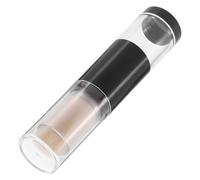 Cabilock Refillable Makeup Powder Brush for Loose Powder and Foundation with Gentle Press Nylon and Artificial Fiber Portable Face Brush for Travel and Everyday Makeup