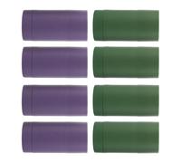 Cabilock Refillable Plastic Deodorant Containers Twist-up Stick Tubes 40g 8pcs with Easy Dosage Control for DIY Skincare for Travel and Vacation Use