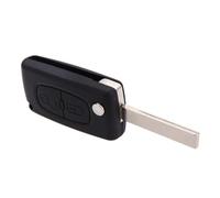 Cabilock Remote Key Shell Case for Button Folding Car Key Cover Replacement Portable Plastic Fob Protector with Precise Cutouts