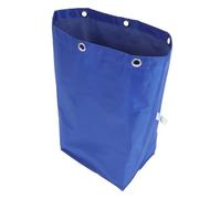 Cabilock Replacement Janitorial Cart Bag Thickened Cleaning Supply Bag for Cleaning Carts Standard Blue Trash Collection Suitable for Housekeeping and Janitorial Use