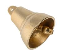 Cabilock Retro Brass Bell Charm for DIY Wind Chimes and Door Decorations Vintage Style Craft Bell with Clear Melodious Sound Brass Ornament for Home Garden Weddings and Festivals