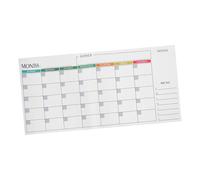 Cabilock Reusable Dry Erase Wall Calendar for Home Monthly Planning Task Management Writable Surface for Dynamic Updates Lightweight Sustainable Design for Family Scheduling and Long Term