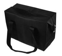 Cabilock Reusable Insulated Cooler Bag Capacity Folding Food Tote for Outdoor Picnics Grocery Shopping Food Smooth Zipper Closure for Easy Access Foil Design