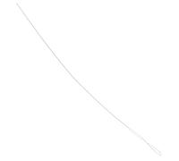 Cabilock Reusable Metal Bead Needle Iron Crochet Hook Tool for Jewelry Making with Silver Finish Sturdy Craft Tool for Beading and DIY Bracelet Projects